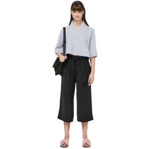 Lululemon Black Tie Waist Noir Crop Pants Size 12